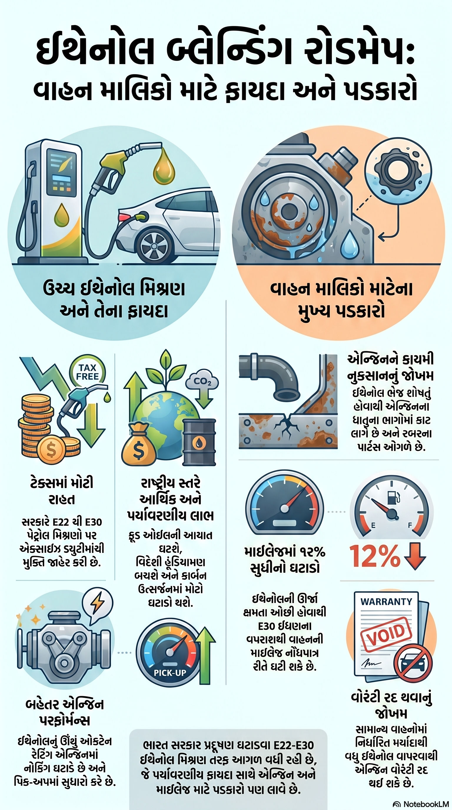 Explainer: ભારતમાં E22 થી E30 ફ્યૂઅલનો રોડમેપ, જાણો ડ્યુટી ઘટાડ્યા પછી સામાન્ય ગ્રાહકોને કેટલો ફાયદો 2 - image