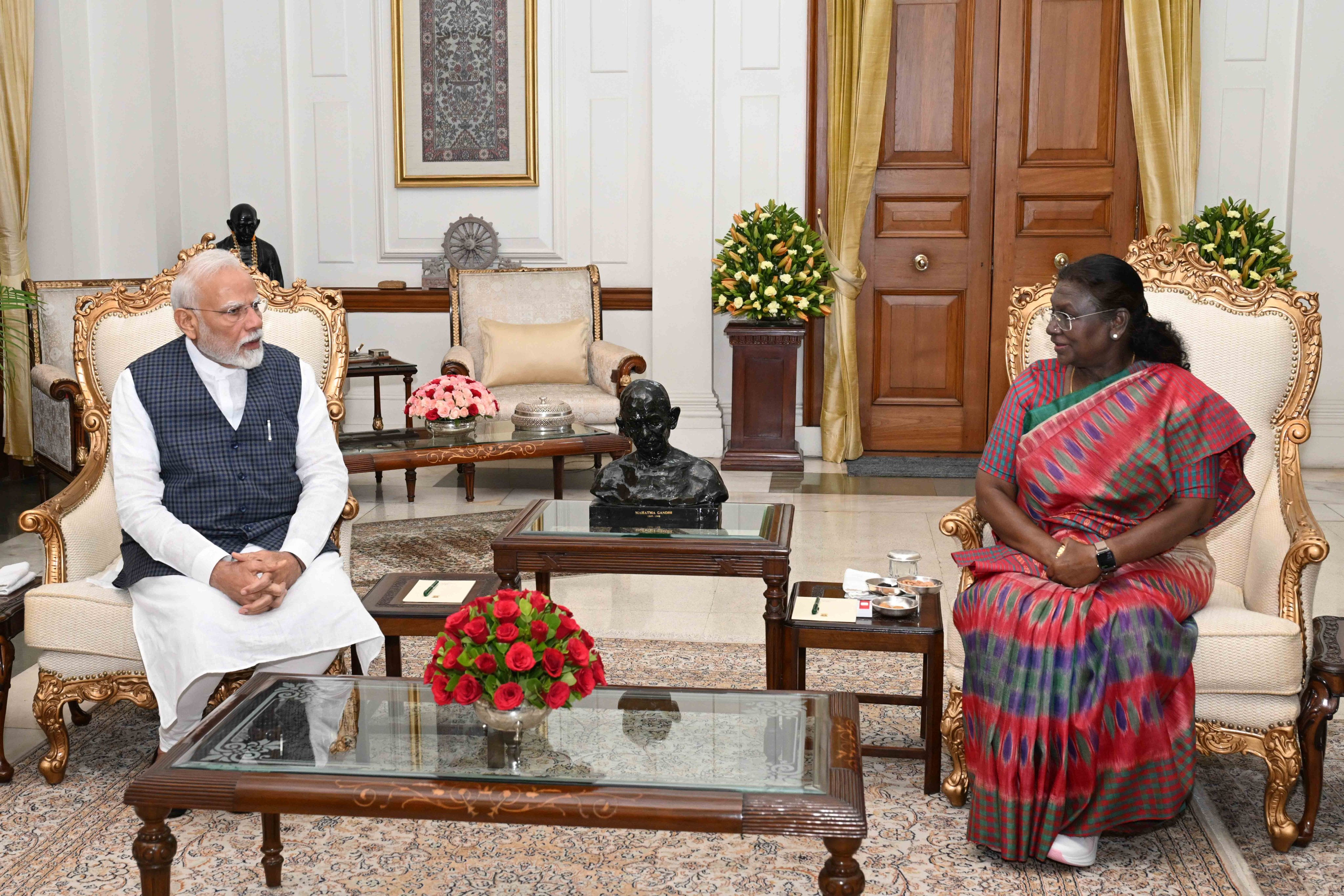 PM Modi briefs Prez Murmu on Operation Sindoor