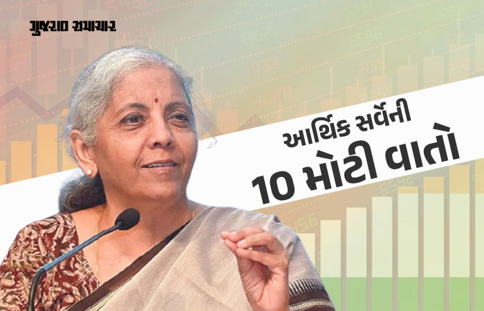 મોંઘવારી ઘટી, 2026માં 6.8 ટકા GDP ગ્રોથ: આર્થિક સર્વેની 10 મોટી વાતો 1 - image