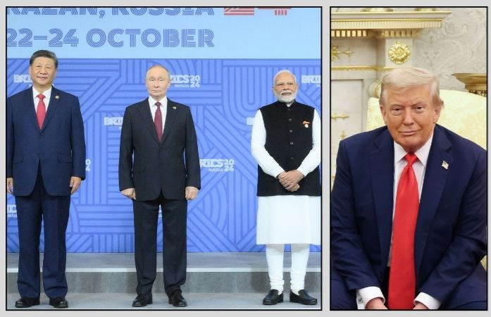 BRICS કરન્સી વિના જ ભારત-ચીન-રશિયાએ ટ્રમ્પના ડૉલરના ડોમિનન્સને પડકારી દીધો? 1 - image