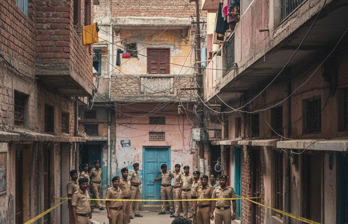 અમદાવાદના બાપુનગરમાં હત્યા-આપઘાતની ચોંકાવનારી ઘટના, પતિ-પત્નીના ઘરકંકાસનો લોહિયાળ અંત 1 - image