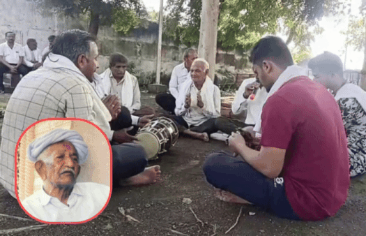 સાવરકુંડલામાં ડીજેના તાલે દાનવીર વિઠ્ઠલબાપાની અંતિમયાત્રા નીકળી, સ્મશાનમાં ભજન-કિર્તન કરાયા 2 - image