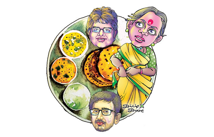 અમારી મમ્મીના હાથની રસોઈ... . અમારી મમ્મીના હાથની રસોઈ... .