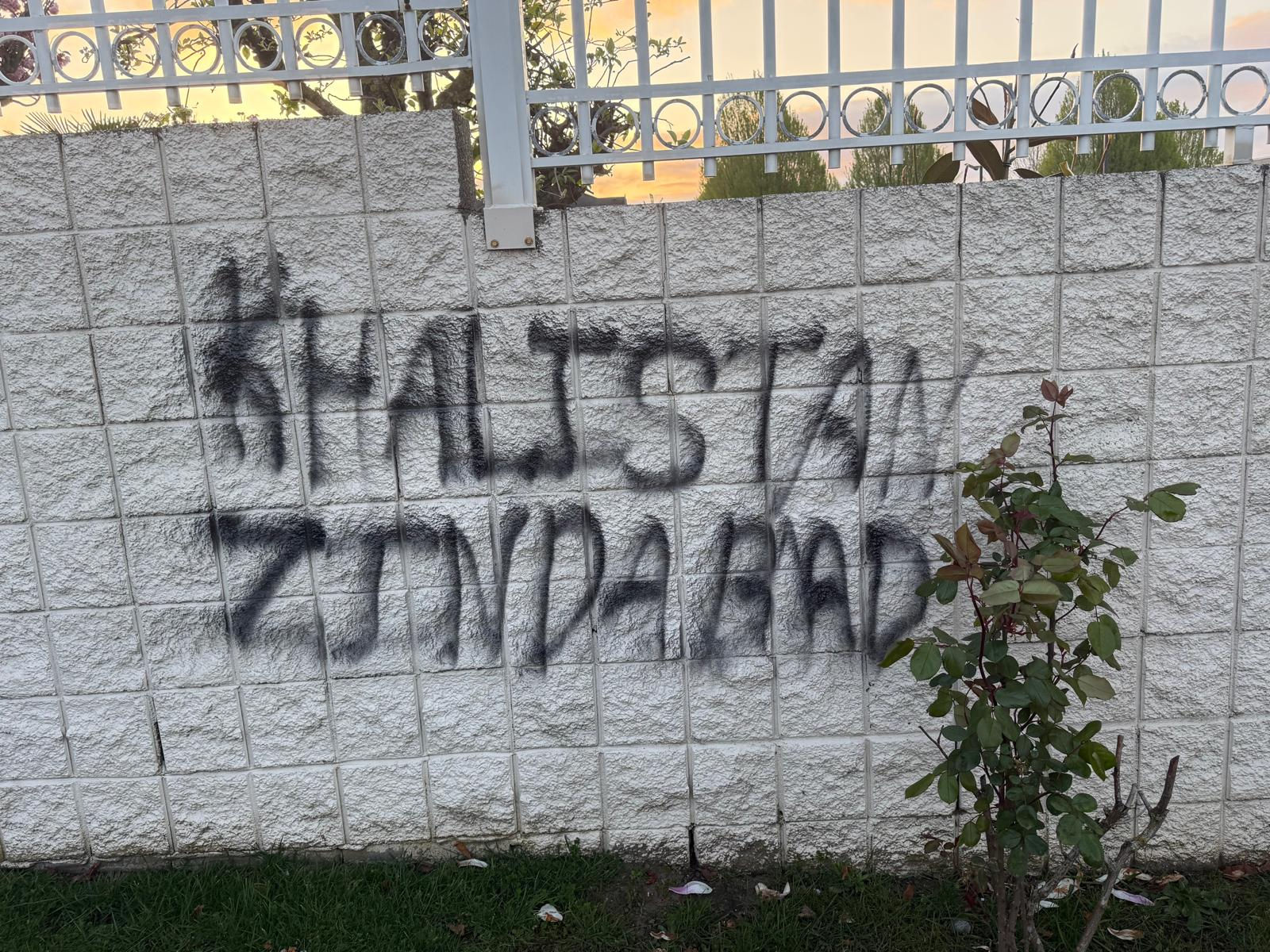 Gurdwara in Canada vandalised with pro-Khalistan graffiti 
