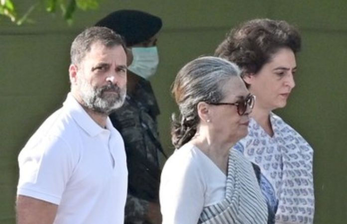 Sonia Gandhi, Rahul Gandhi, Priyanka Gandhi Vadra