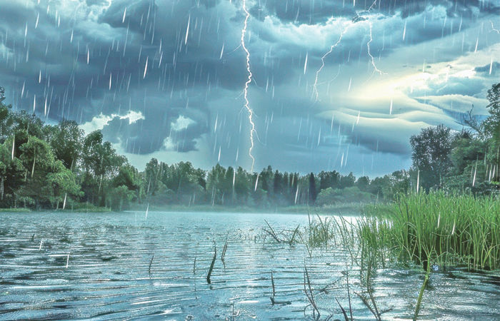 વરસાદનો વિદાયમાન સમારંભ . 1 - image