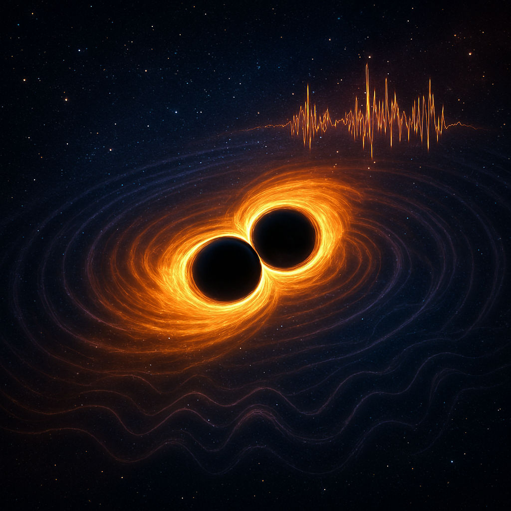 બ્લેક હોલની ટક્કર બાદ બ્રહ્માંડનો રહસ્યમય અવાજ: આઇન્સ્ટાઇનની 100 વર્ષ જૂની થિયરી હવે સાબિત થઈ 2 - image