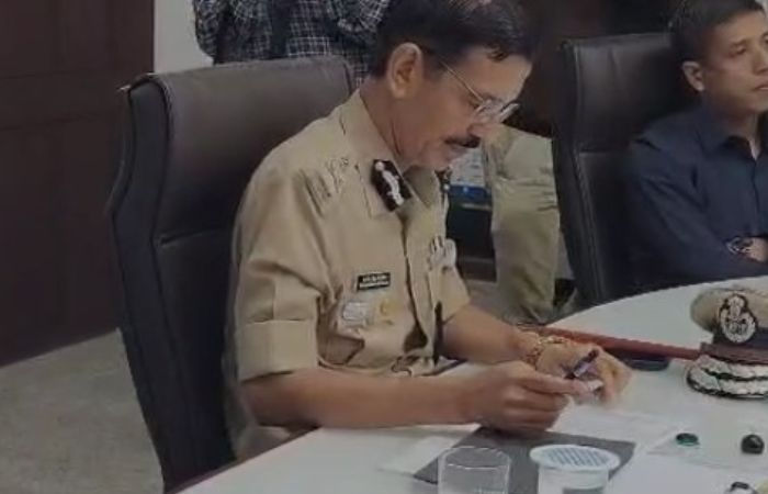 Ahmedabad police chief chairs crime conference notes drop in first party crimes