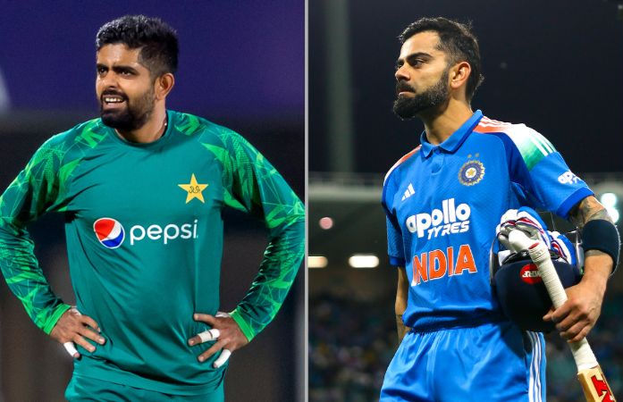 બાબર આઝમે સદી ફટકાર્યા બાદ વિરાટ કોહલીની સેલિબ્રેશન સ્ટાઈલની નકલ કરી? થયો ટ્રોલ 1 - image