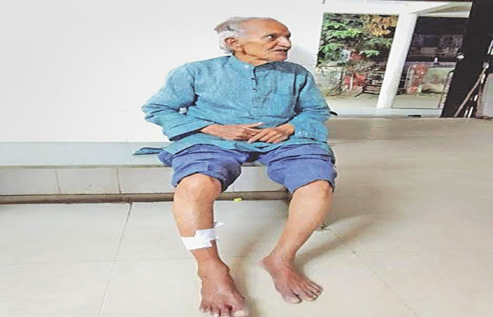 કલિકુંડમાં નિવૃત્ત વૃદ્ધ પર શ્વાને હુમલો કરી બચકાં ભરતા ઇજા 1 - image