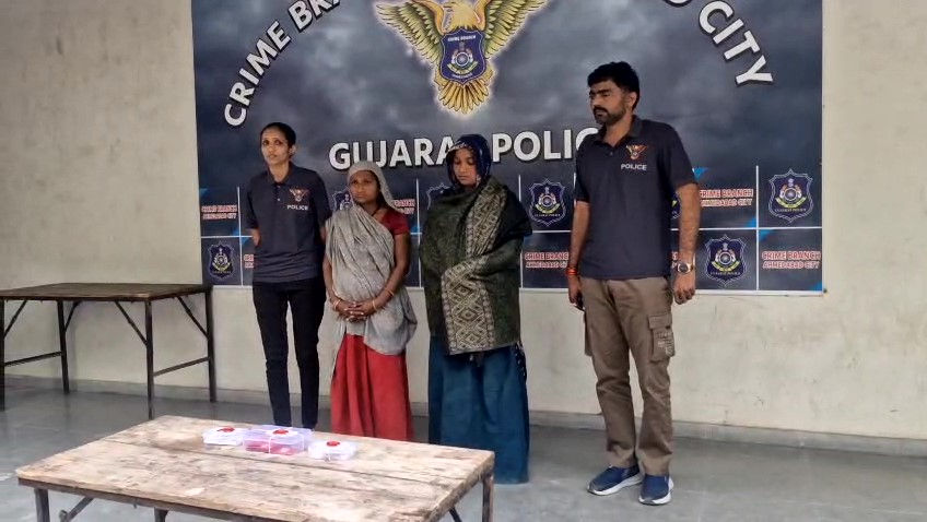 NRI's jewellery theft case solved, 2 women held, gold worth ₹20 lakh recovered in Ahmedabad