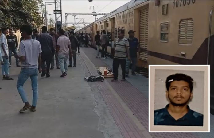 અમદાવાદ: મકરબા પાસે ટ્રેનની અડફેટે ભાવનગરના યુવાનનું કરૂણ મોત, આત્મહત્યાની આશંકા 1 - image
