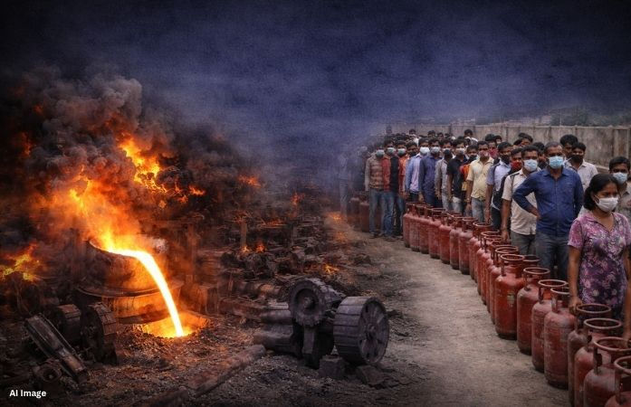 ગુજરાતના અર્થતંત્રમાં ઈરાન યુદ્ધથી ગાબડું, 2000 કરોડનો ફટકો, LPG માટે લાઈનો યથાવત્ 1 - image