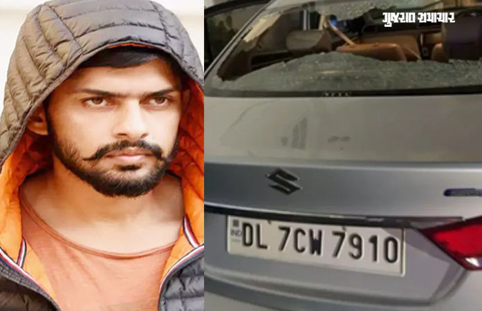 દિલ્હીમાં ગેંગસ્ટર લોરેન્સ બિશ્નોઈના વકીલની કાર પર 4 રાઉન્ડ ફાયરિંગ, 1 ઘાયલ 1 - image