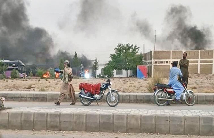 બલુચિસ્તાનના સોરાબ શહેર પર બળવાખોર બલોચ આર્મીનો કબજો 2 - image