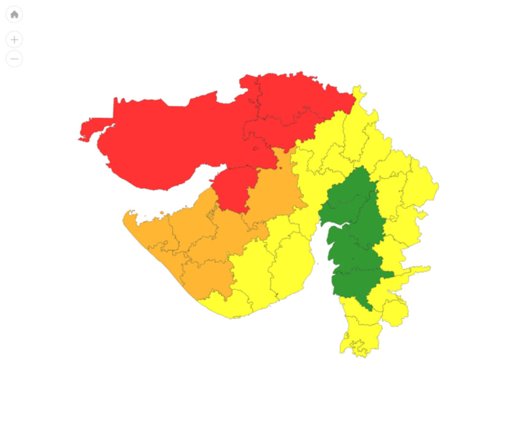 સૌરાષ્ટ્ર-ઉત્તર ગુજરાતમાં ભારે વરસાદની આગાહી, કુલ 12 જિલ્લામાં ઍલર્ટ 2 - image
