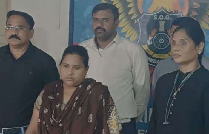 Ahmedabad SOG seizes cannabis worth rs 60500 from Chharanagar woman