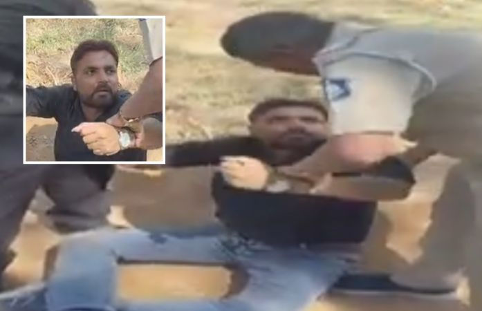 બનાસકાંઠા: અમીરગઢની ખજૂરિયા શાળામાં શિક્ષક નશામાં ચૂર થઈને શાળાએ પહોંચ્યો, ગ્રામજનોએ પોલીસને સોંપ્યો 1 - image