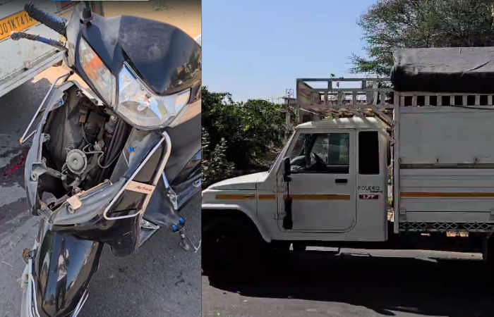 Woman dies in crash in Bopal two children injured