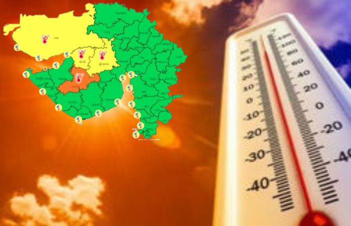 Rajkot sizzles at 46.2 degree celcius breaks 133 year record Saurashtra under orange alert