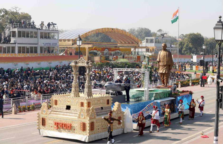 Gujarat’s Republic Day tableau awarded popular choice thrice in three years