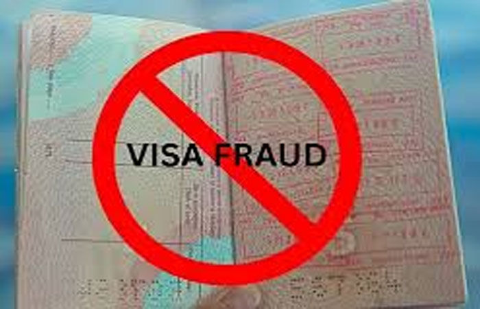 પોરબંદરમાં વિદેશ મોકલવા અને વર્ક વિઝાની લાલચ આપી 12 લોકો સાથે ઠગાઇ 1 - image