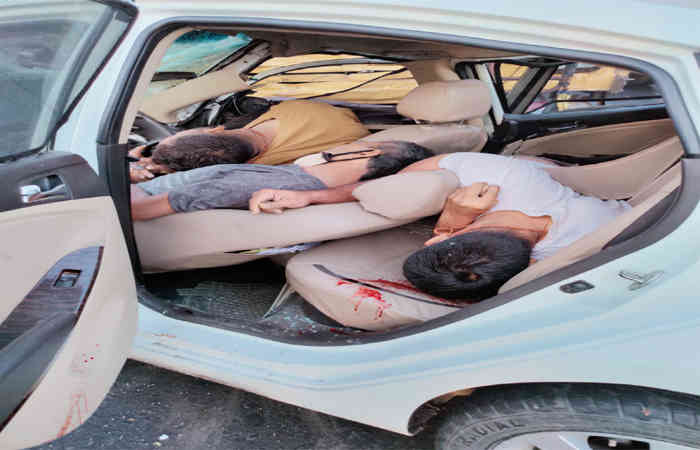 વડોદરા કપુરાઈ ચોકડી પાસે ગમખ્વાર અકસ્માતમાં ત્રણ યુવકના મોત 1 - image