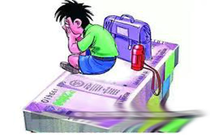 લાખો રૃપિયાની ફી લેતી શાળાઓ માટે સરકાર દ્વારા ફી ભરપાઈ દર જાહેર 1 - image