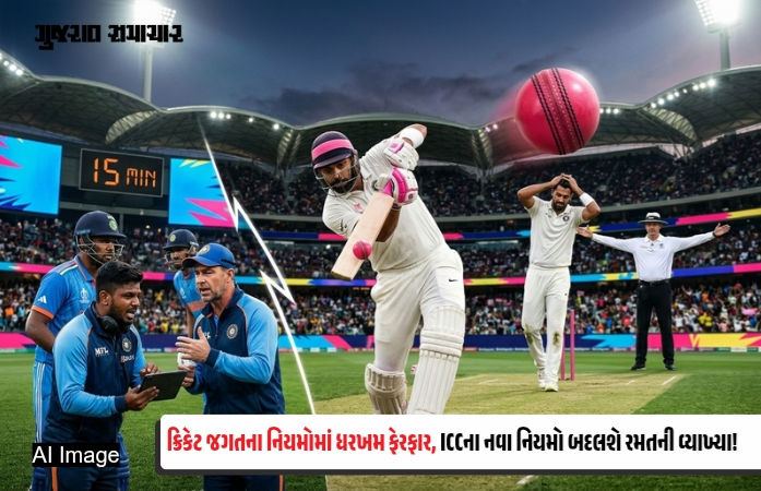 ક્રિકેટમાં 1 ઓક્ટોબરથી મોટા ફેરફાર: બેટરને ફાયદો, બોલરો પર મુશ્કેલી