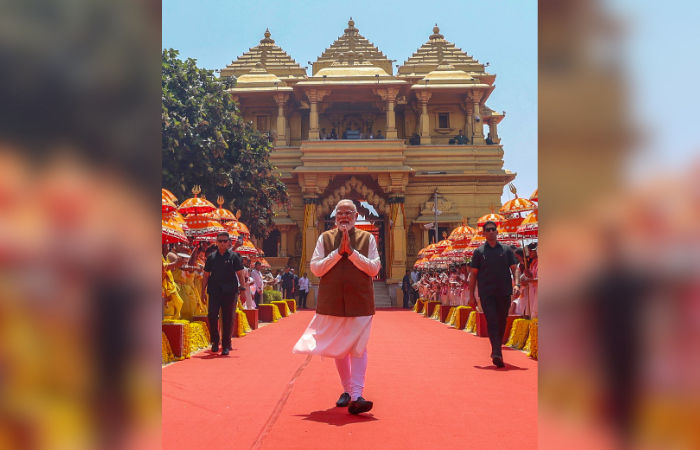 Preparations intensify for PM Modi's Vadodara roadshow