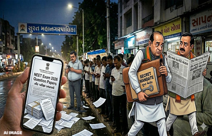 'પેપર લીક થાય પણ મેયરના નામ નહીં...', સુરત ભાજપમાં પેચ ફસાતાં સોશિયલ મીડિયામાં ટ્રોલિંગ 1 - image