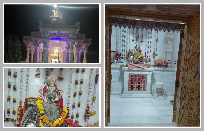 અમરેલીમાં ચોરોએ આસ્થાના કેન્દ્રમાં હાથ સાફ કર્યો! ગર્ભગૃહનો દરવાજો તોડી લાખોના આભૂષણ લઈ રફુચક્કર 2 - image