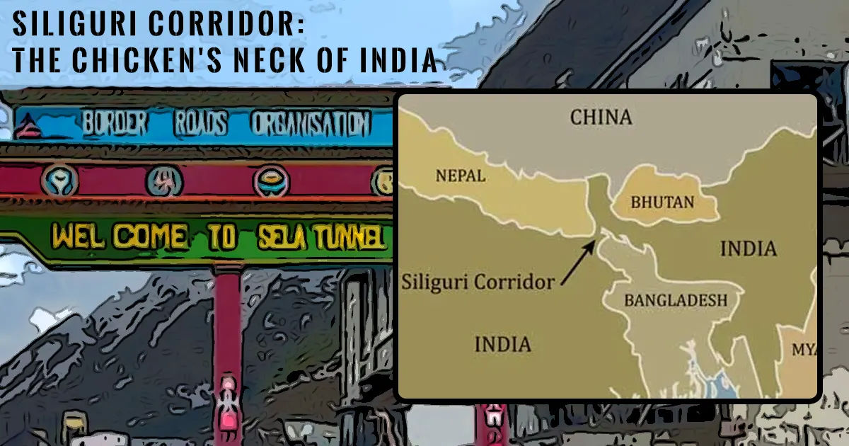 ચીન અને બાંગ્લાદેશ બોર્ડર પર સંવેદનશીલ ગણાતો ચિકન નેક શું છે? 2 - image