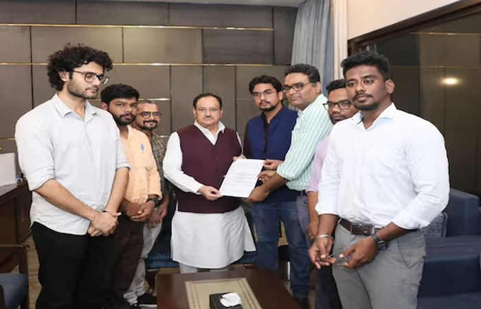 JP Nadda meets Forda Doctors