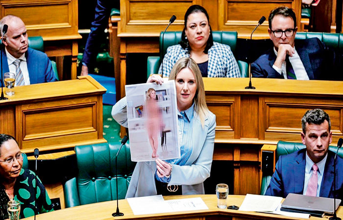 ન્યૂઝીલેન્ડના મહિલા સાંસદે પોતાના ન્યૂડ ફોટો સાથે સંસદમાં AIના ઘાતક દુરુપયોગનો મુદ્દો ઊઠાવ્યો 1 - image