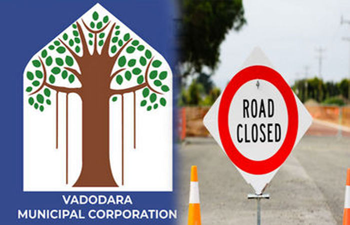 વડોદરા શહેરમાં ગોલ્ડન ચોકડી જંકશને નવી વરસાદી ગટર નાખવા અંગે આજથી 15-20 દિવસ રસ્તા બંધ 1 - image