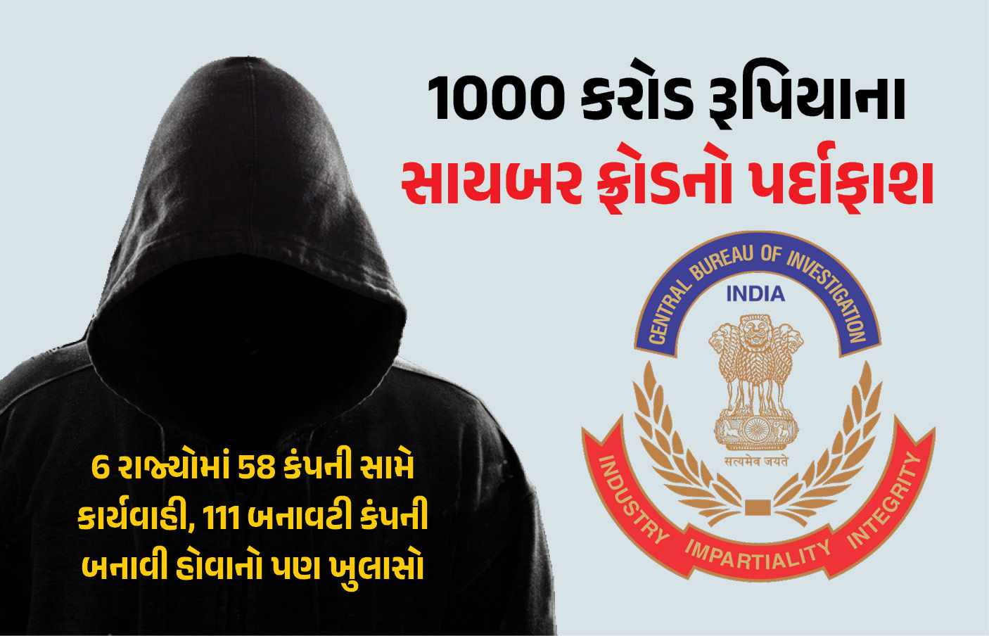 રૂ.1000 કરોડનું સાયબર કૌભાંડ: લોન અને નોકરીની લાલચ આપી લોકોને ઠગતી હતી 58 કંપનીઓ 1 - image