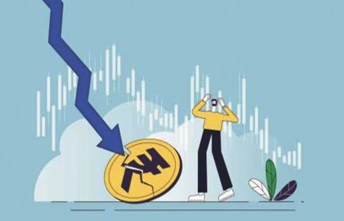 ડોલર સામે રૂપિયો 91નું તળિયું તોડી 91.08 સુધી ખાબક્યો 1 - image