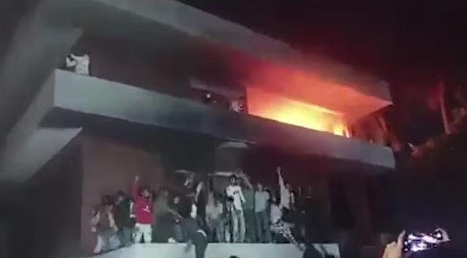 Bangladesh founder Sheikh Mujibur Rahman’s house vandalised, set on fire by mob in Dhaka