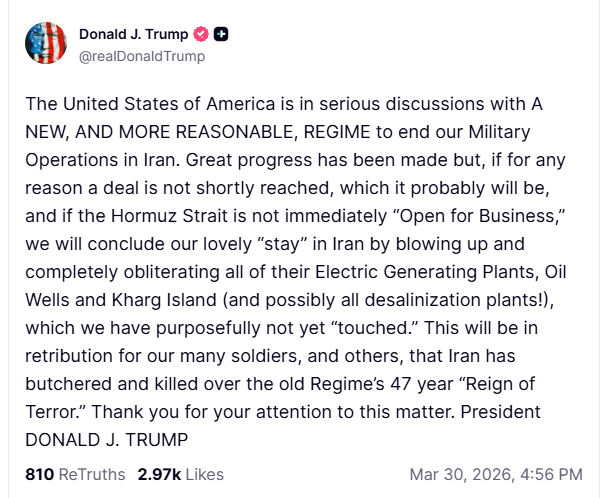 ડીલ કરો નહીંતર ખાર્ગ આઇલૅન્ડને રાખ કરી દઈશું: ઈરાનને ટ્રમ્પની 'અંતિમ ચેતવણી' 2 - image