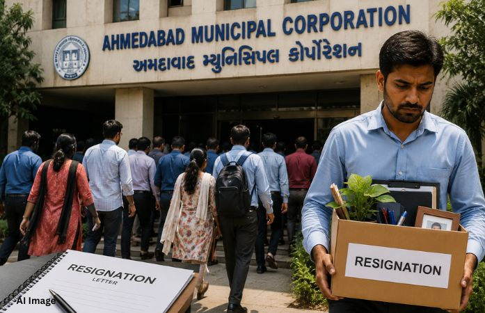 અમદાવાદ મ્યુનિસિપલ કોર્પોરેશનમાં 20થી વધુ કર્મચારીના રાજીનામા, નાની-મોટી નોકરીઓ શોધી લીધી 1 - image