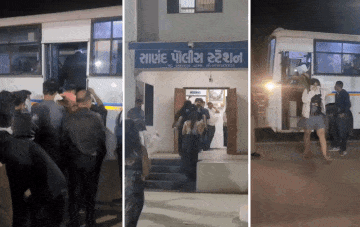 સાણંદમાં હાઈપ્રોફાઈલ પાર્ટીમાં પોલીસના દરોડા,  દારૂ-હુક્કાની મહેફિલ માણતાં 80 યુવક-યુવતીને ઝડપ્યાં 2 - image