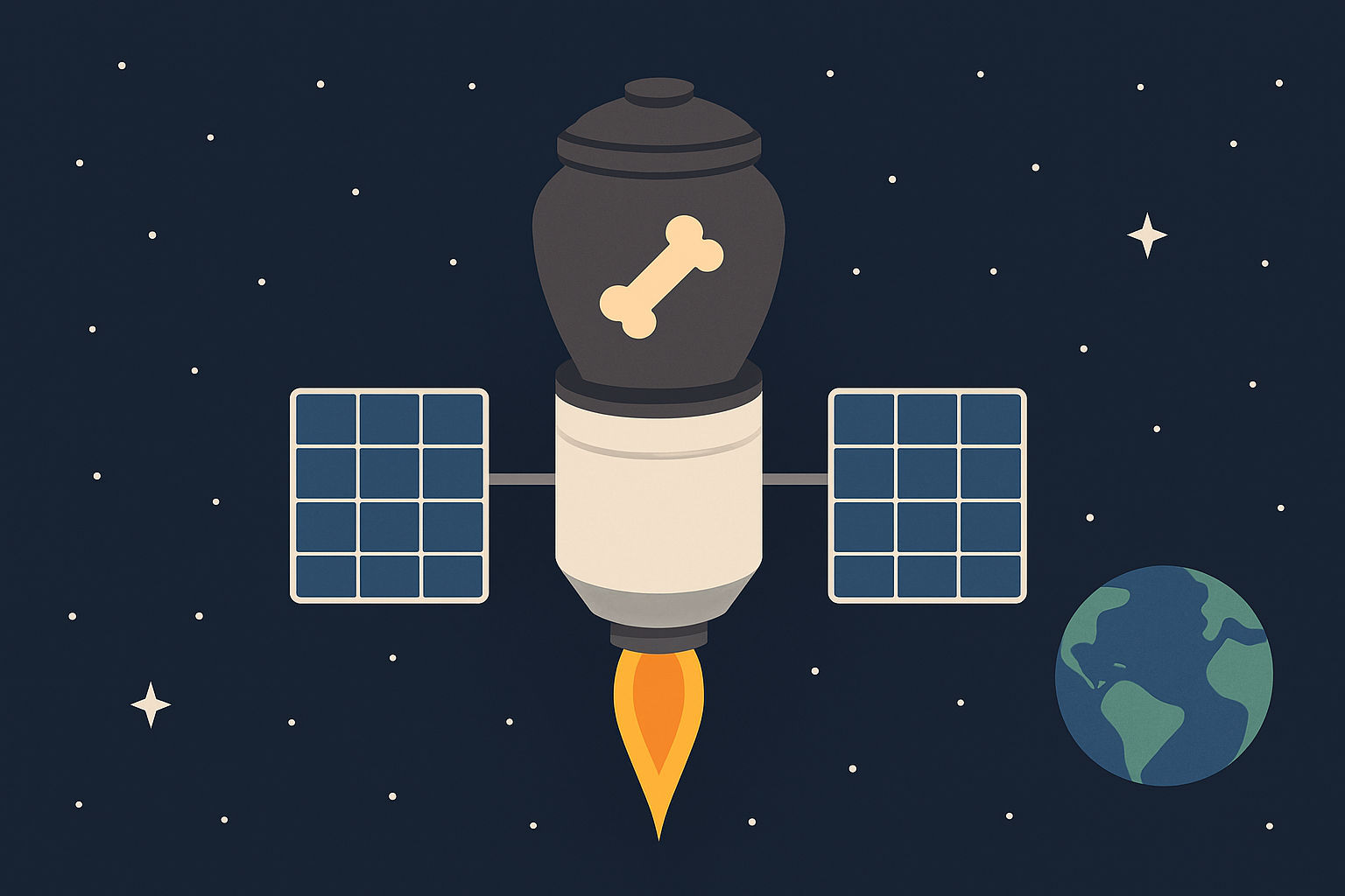 ગંગા નદીમાં અસ્થિ પધરાવવાના બદલે અવકાશમાં મોકલી શકાશે : ₹23,000માં ટ્રેકિંગ સાથે સેવા 1 - image