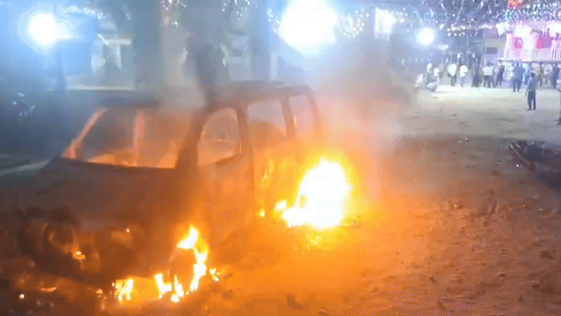 Two groups clash in Sabarkantha 20 arrested 60 named in FIR  in stone pelting arson 