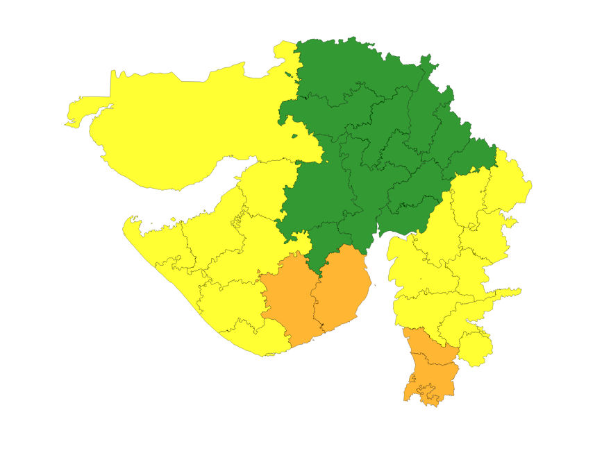 ગુજરાતના 6 જિલ્લામાં ભારે વરસાદનું ઓરેન્જ ઍલર્ટ, હવામાન વિભાગનું લેટેસ્ટ અપડેટ 2 - image