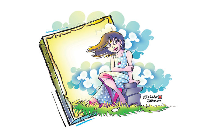 એક અધૂરું પેઇન્ટિંગ હતું... . 1 - image