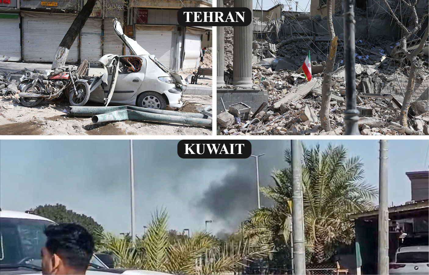 ઈરાન VS અમેરિકા-ઈઝરાયલ યુદ્ધ: 6 દિવસમાં 1200થી વધુના મોત, અનેક દેશો લોહીલુહાણ 3 - image