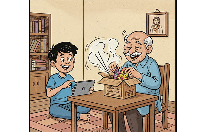 અગરબત્તી . 1 - image