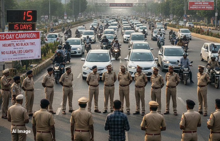 સાવધાન! ગુજરાતમાં 15 દિવસ સુધી ટ્રાફિક પોલીસની સ્પેશિયલ ડ્રાઇવ, નિયમ તોડવાની ભૂલ ના કરતા 1 - image