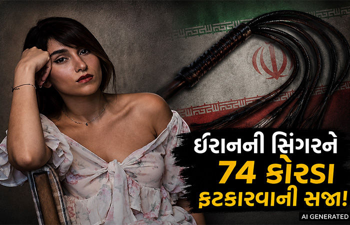 ઈરાનમાં હિજાબ વગર દેશભક્તિનું ગીત ગાવા બદલ મહિલા સિંગરને 74 કોરડાની સજા